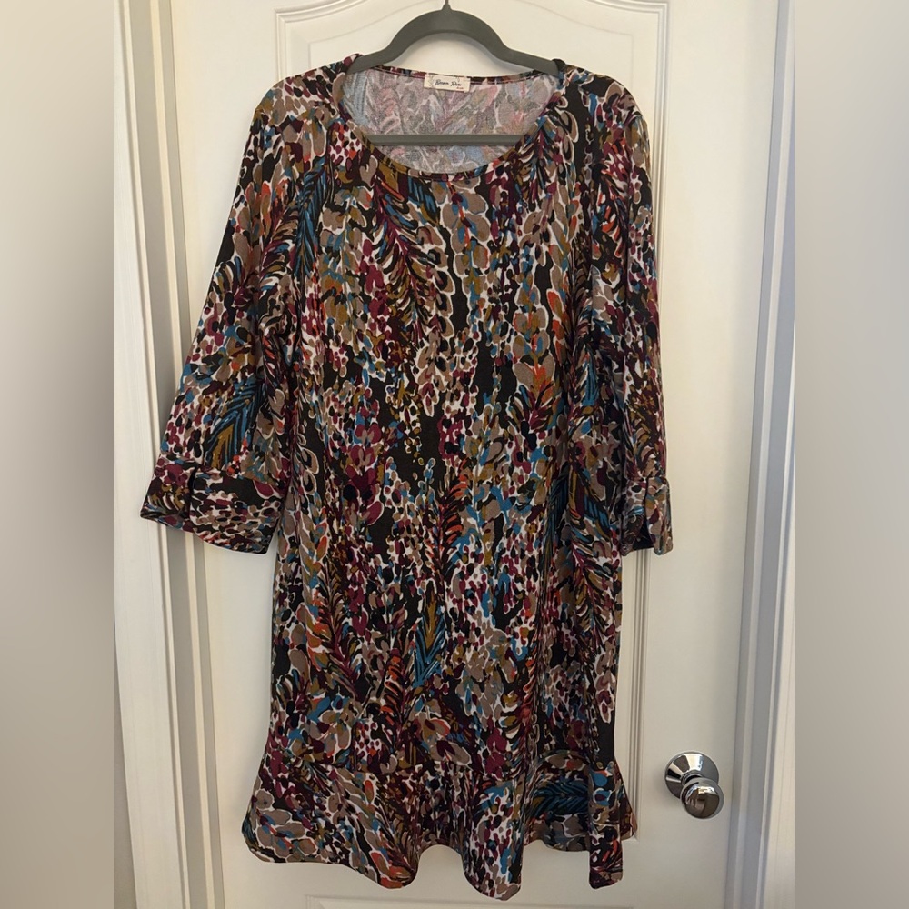 Multicolor Floral Dress